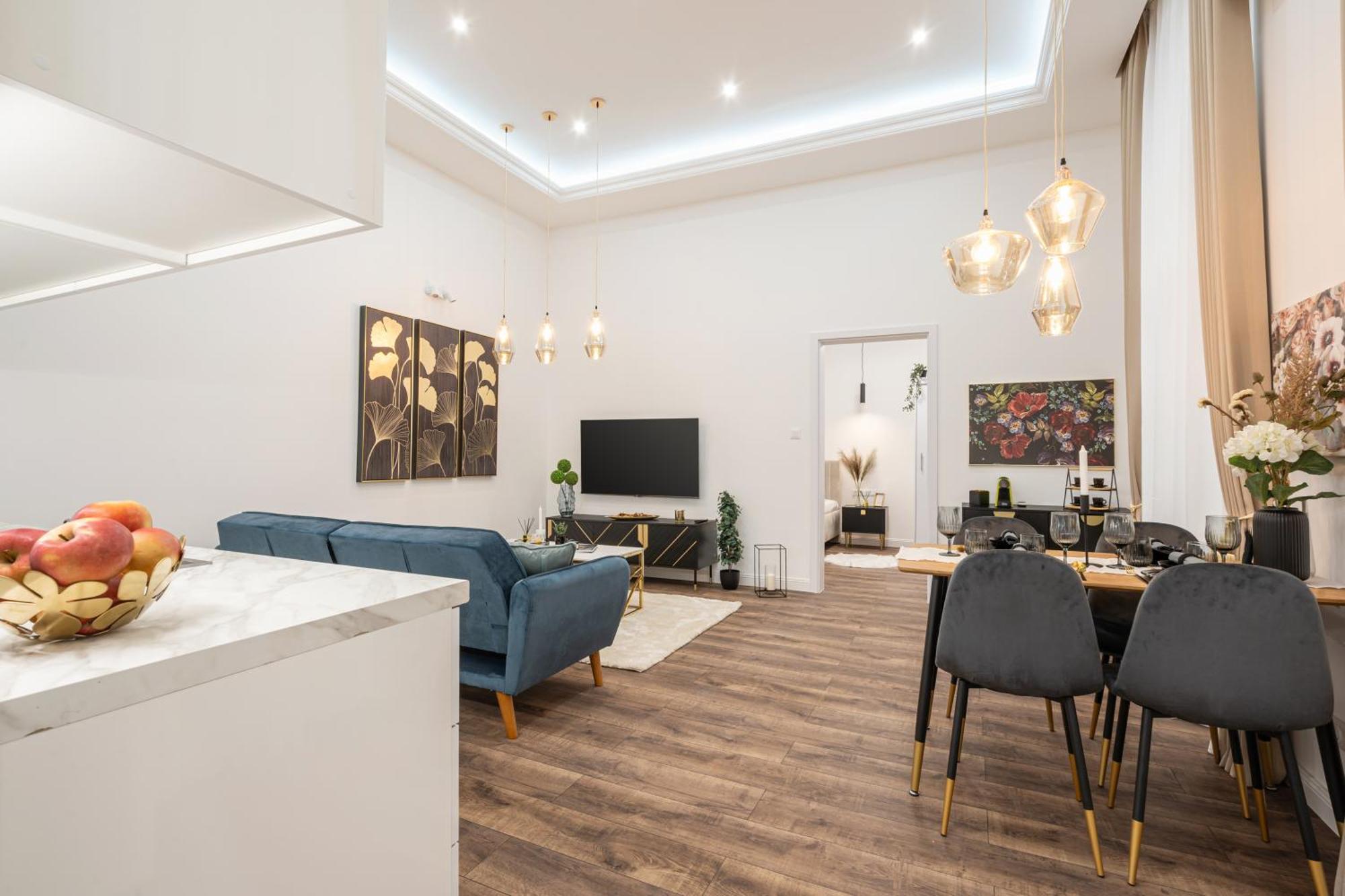 Blue Velvet Luxury Apartment Budapest Eksteriør billede